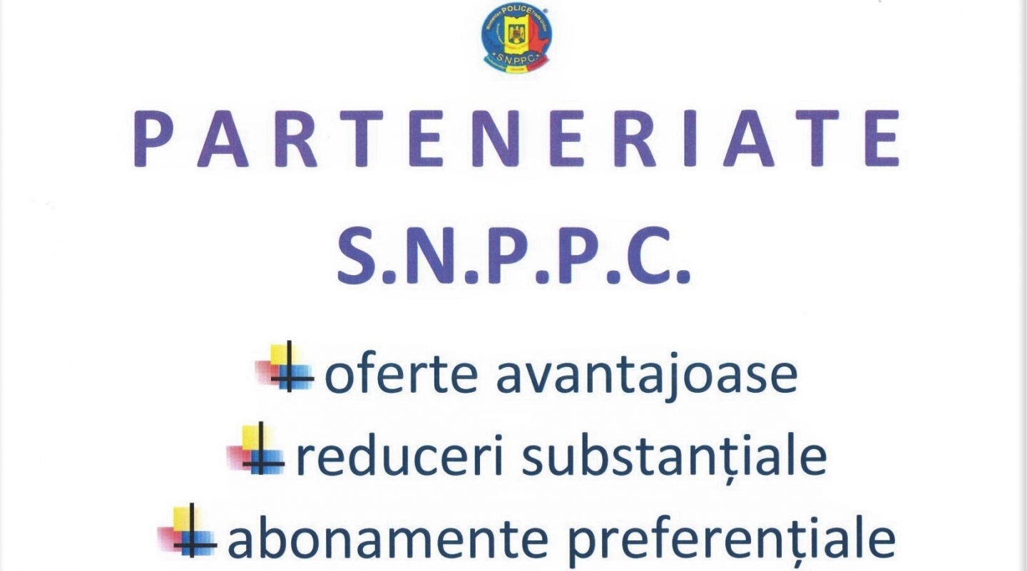 19.02.2019 - Parteneriat SNPPC - Editura CH BECK,  pentru lucrări cu profil juridic, economic, criminalistic etc.