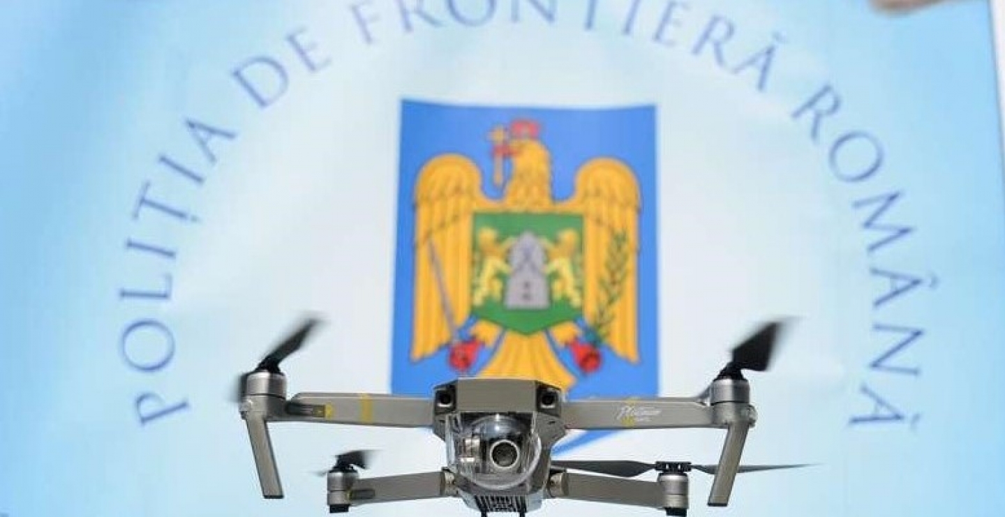21.03.2019 - Drone de ultimă generatie, în dotarea Poliției de Frontieră Române, pentru combaterea traficului ilegal de tigări