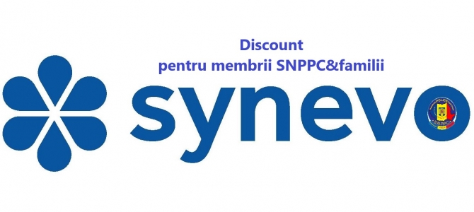 22.11.2022 - Parteneriat SNPPC-SYNEVO: discount între 10-20% pentru membrii&familii